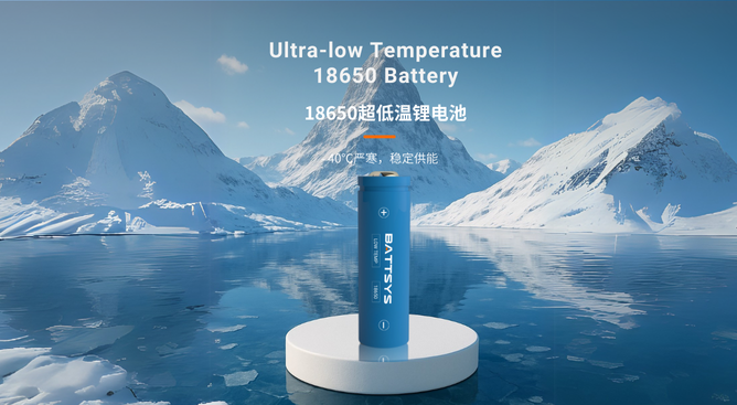 丰江超低温18650电池丨-40℃严寒,稳定供能.